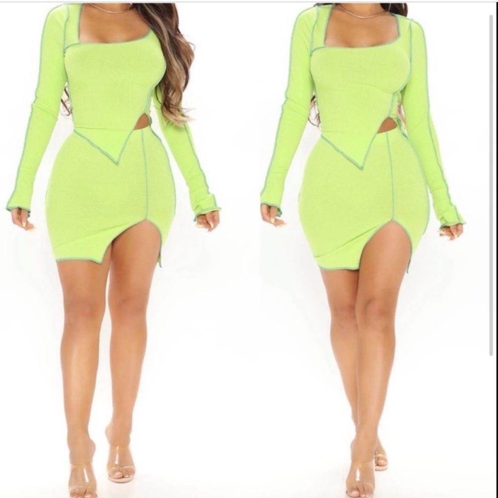 Mini skirt set